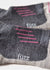 Women's Lightweight Crew Hiking Socks - Charcoal thumbnail image