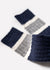 Men's Wool Blend Varsity Stripe Boot Socks - Denim thumbnail image