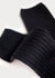 Men's Wool Blend Dressy Boot Socks - Black thumbnail image