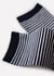 Women's Italian Cashmere Blend Stripe - Navy thumbnail image