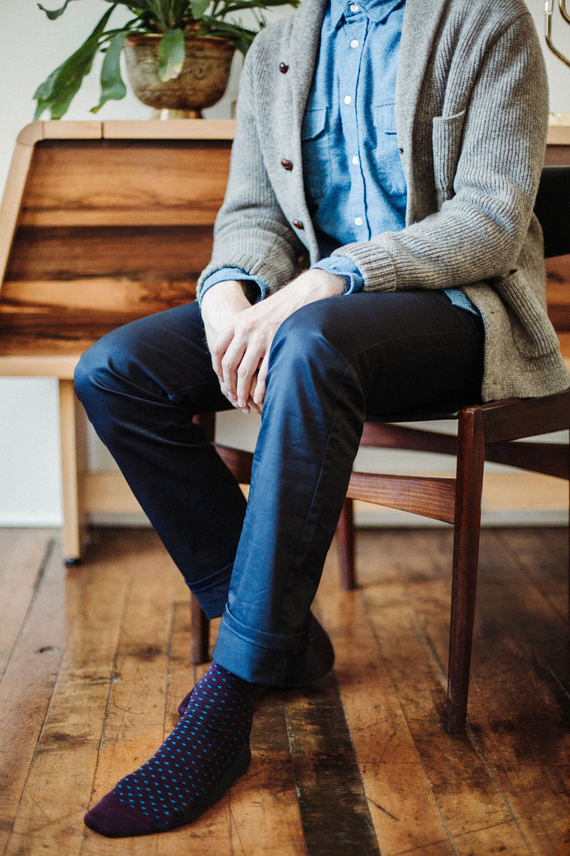 Dots Alot - Black – fütz | Socks Simplified