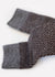 Men's Wool Blend Chevron Boot Socks - Grey/Brown thumbnail image