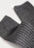 Men's Wool Blend Dressy Boot Socks - Grey thumbnail image