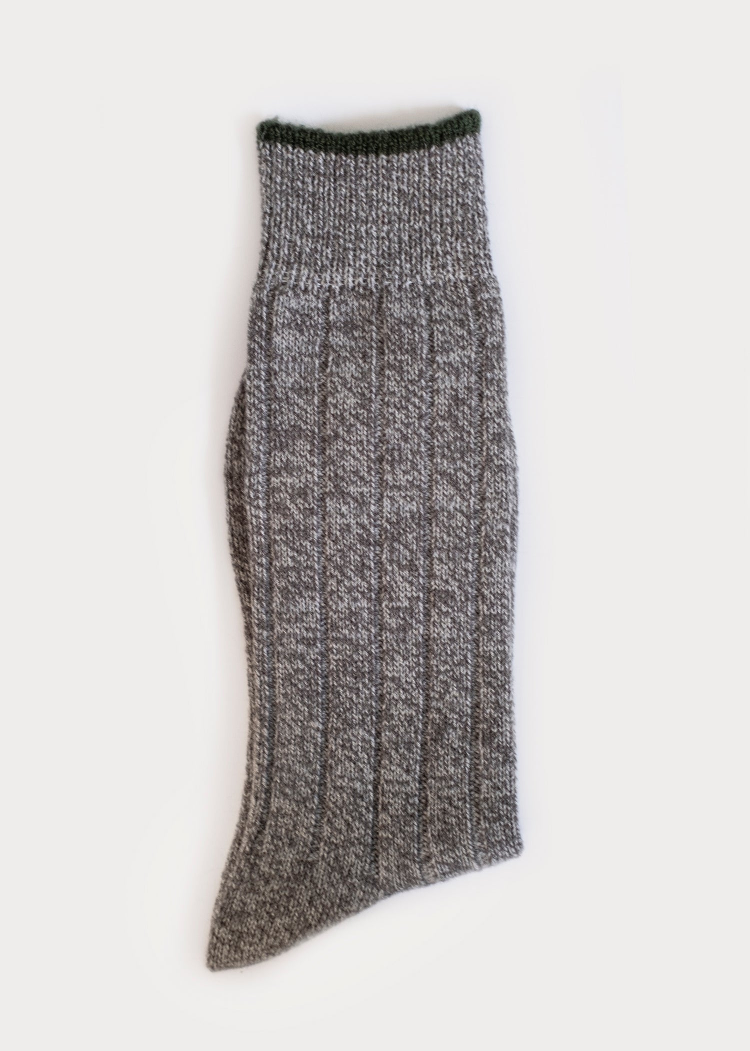 Men's Wool Blend Weekender Rib Boot Socks - Grey – fütz | Socks Simplified