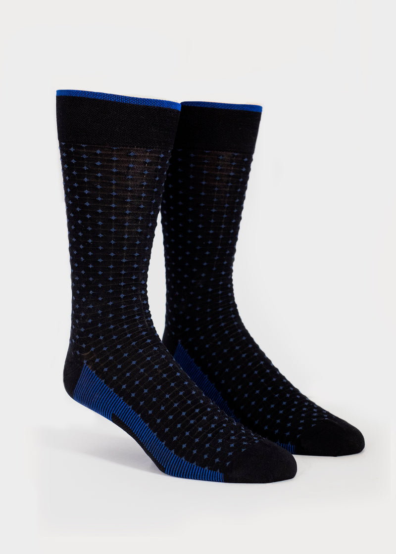 Dots Alot - Black – fütz | Socks Simplified