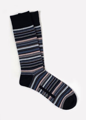 Parallels - Navy – fütz | Socks Simplified