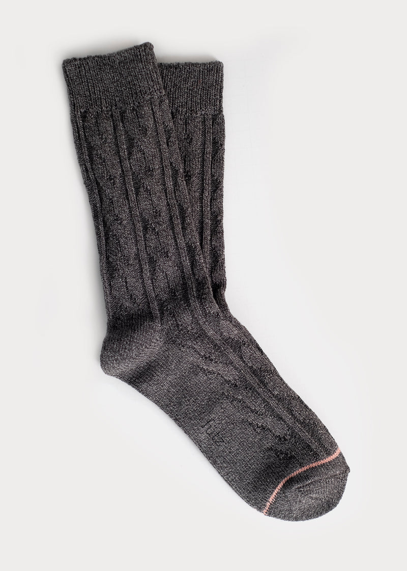 Women's Alpaca wool blend Boot Socks - Natural – fütz