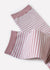 Women's Italian Cashmere Blend  Stripe - Pink thumbnail image