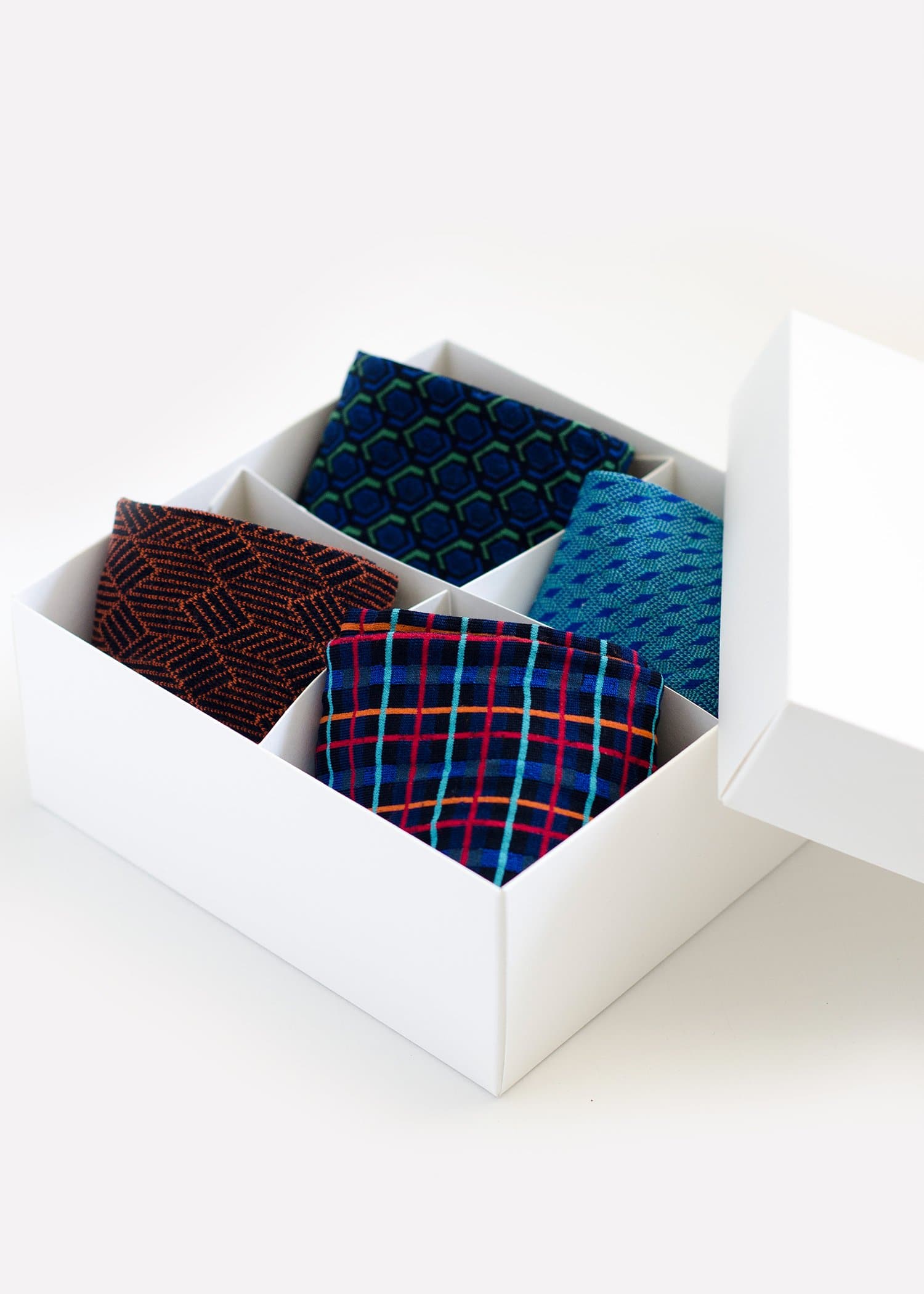 Men's Bright & Bold Box - 4 Pairs – fütz | Socks Simplified